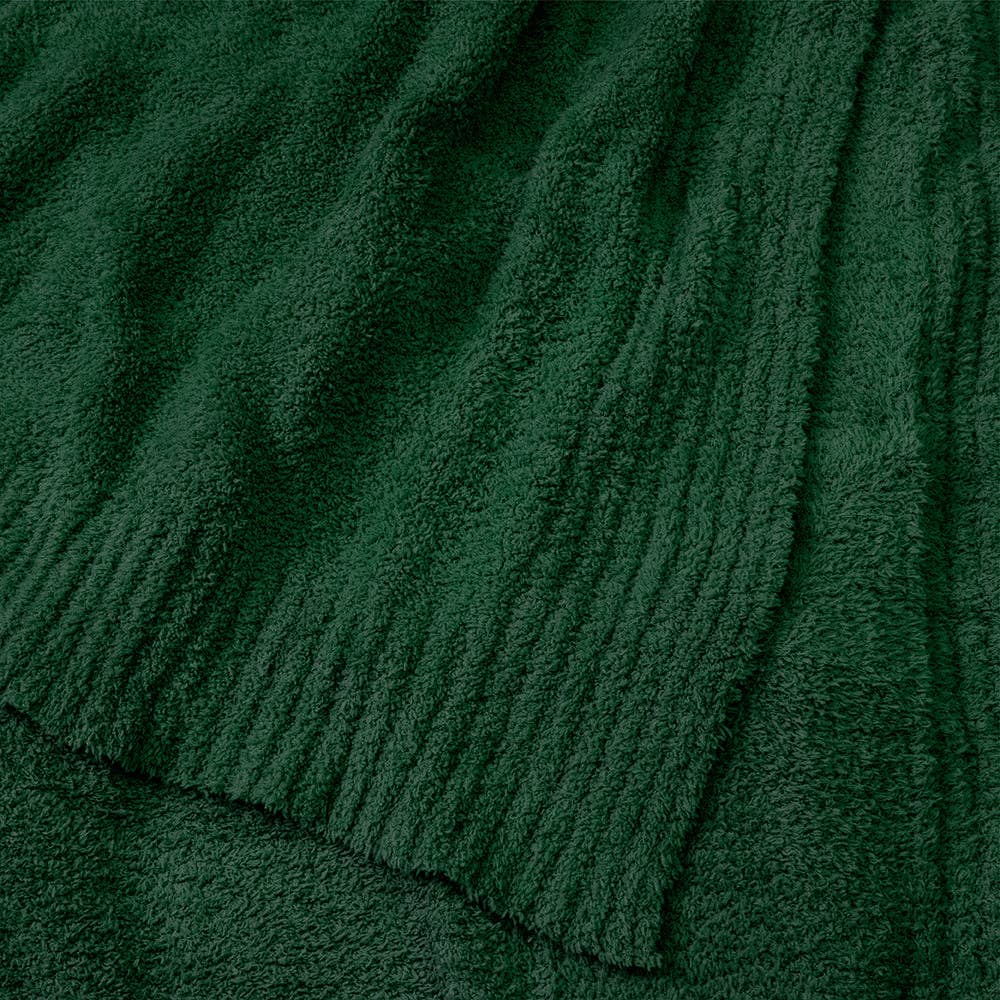 Buttery Soft Fluffy Knit Blanket