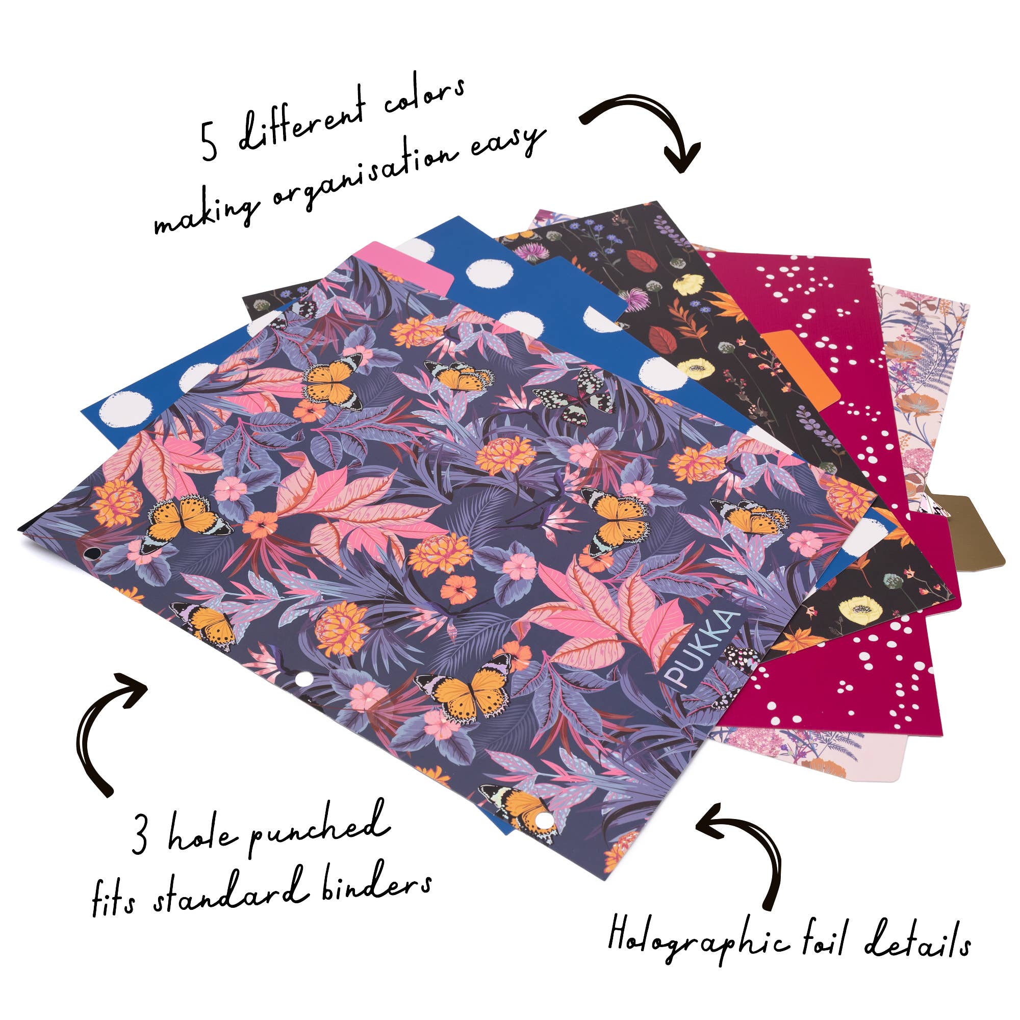 Pukka Bloom Rollbound Binder-Preloaded 3-Ring