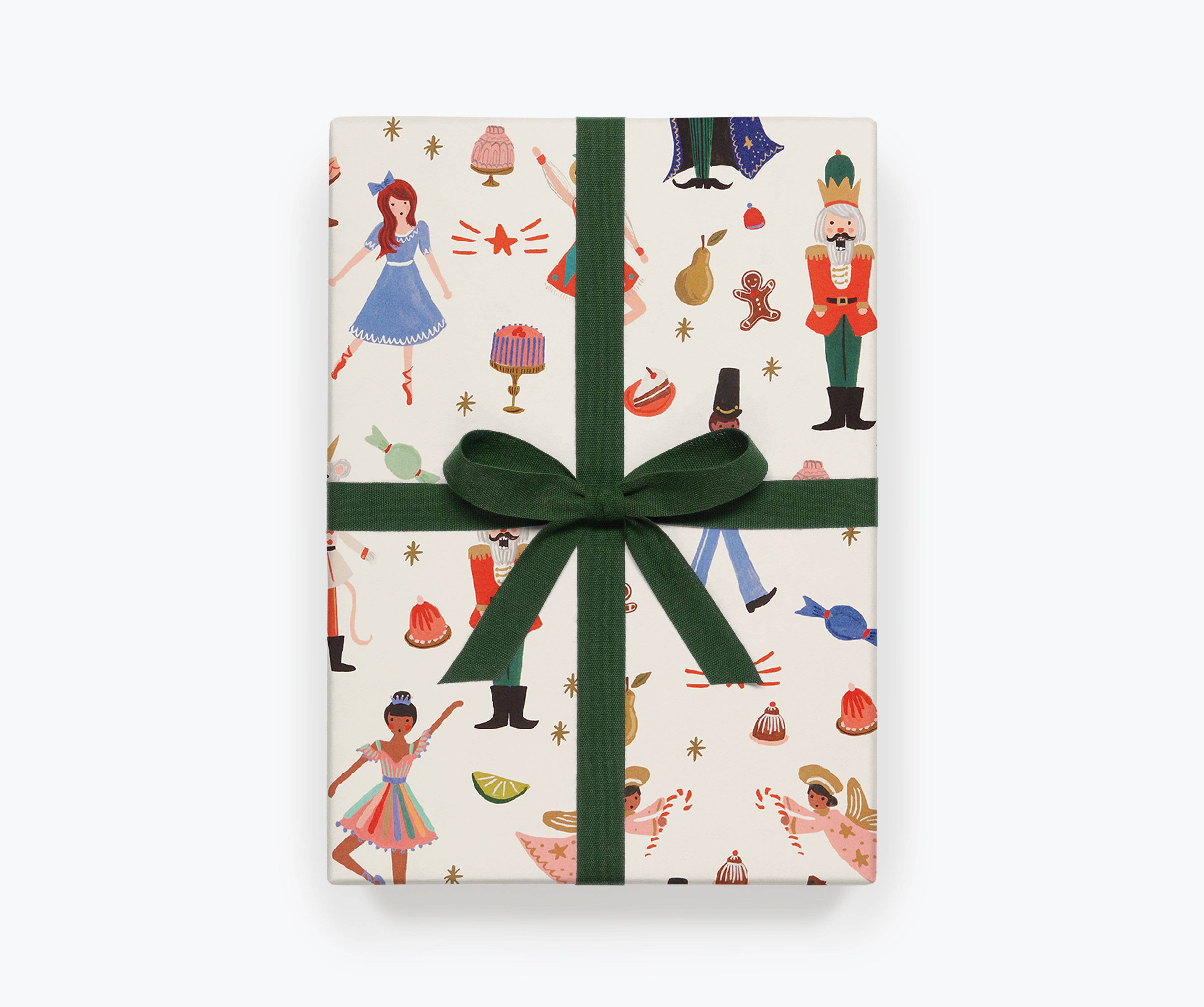 Single Nutcracker Wrapping Sheet (Flat)