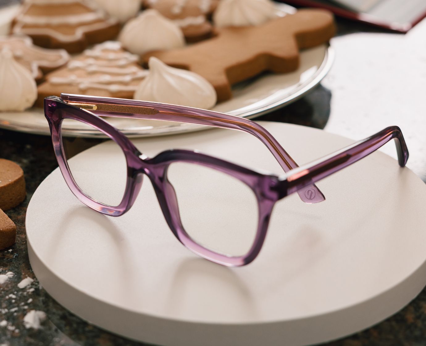Fanfare Reading Glasses, Purple