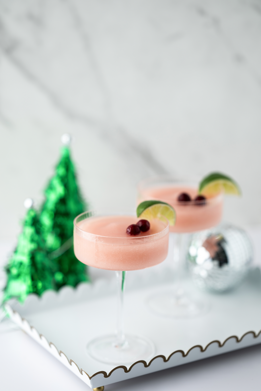 d'marie inc. Santa Clausmopolitan ready-to-freeze cocktail pouch