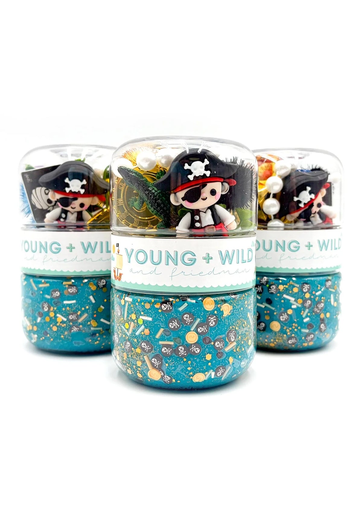 Grab & Go Dough Jar - Pirate