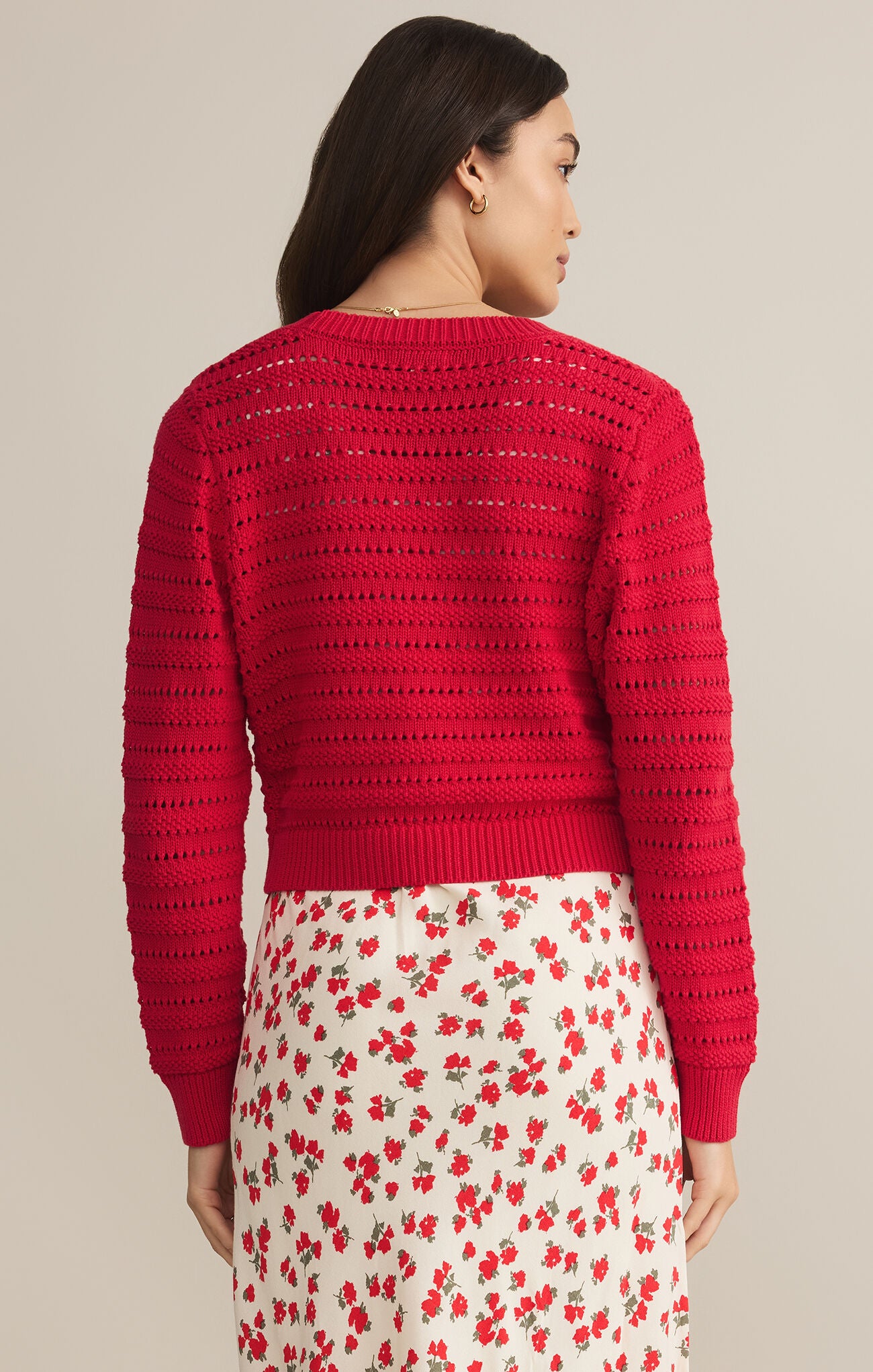 Romance Cardigan, Cherry