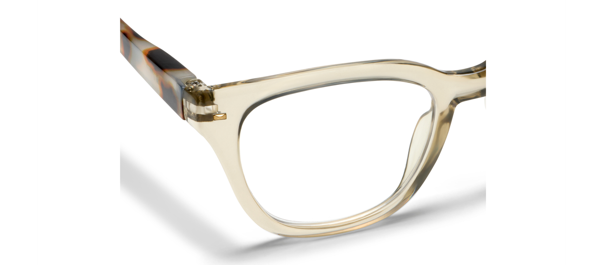 Peepers Lenora Reading Glasses in Fog/Chai Tortoise