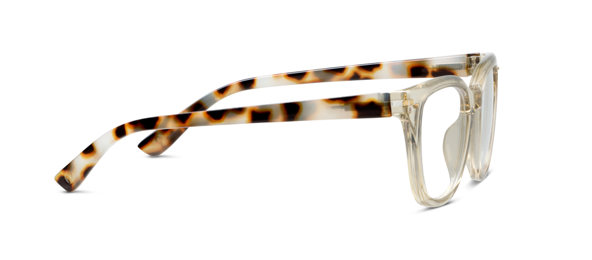 Peepers Lenora Reading Glasses in Fog/Chai Tortoise
