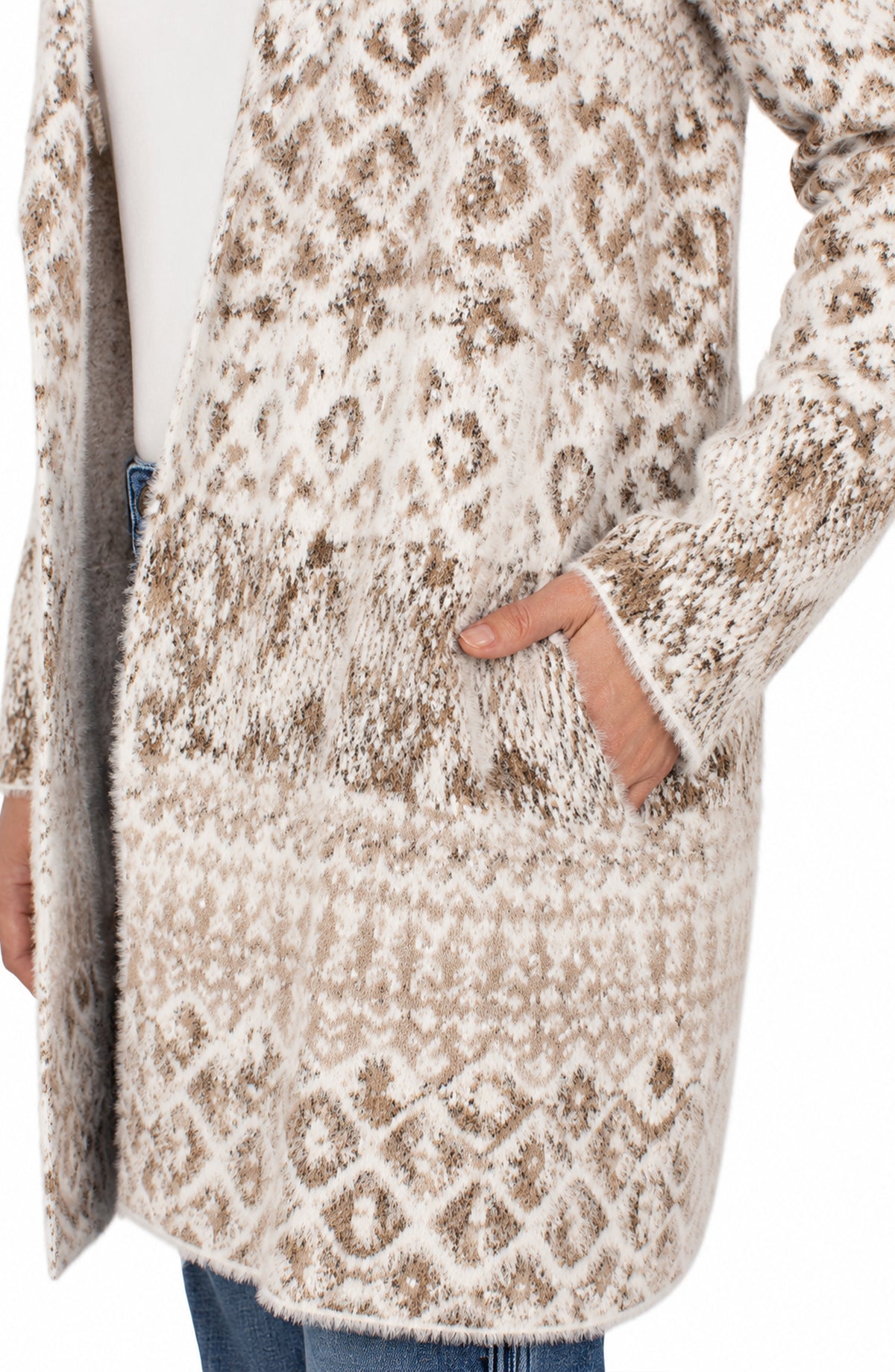 Liverpool Open Front Sweater Coat