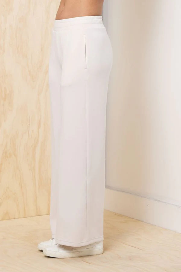Cloud Fleece Flare Pant, Pearl