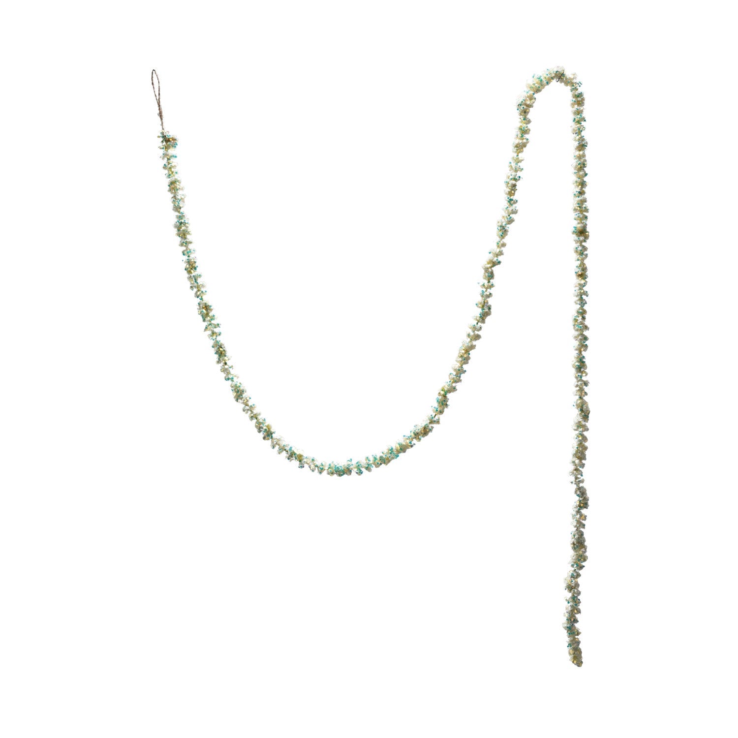 72"L Foam Garland with Iridescent Glitter, Multi Color