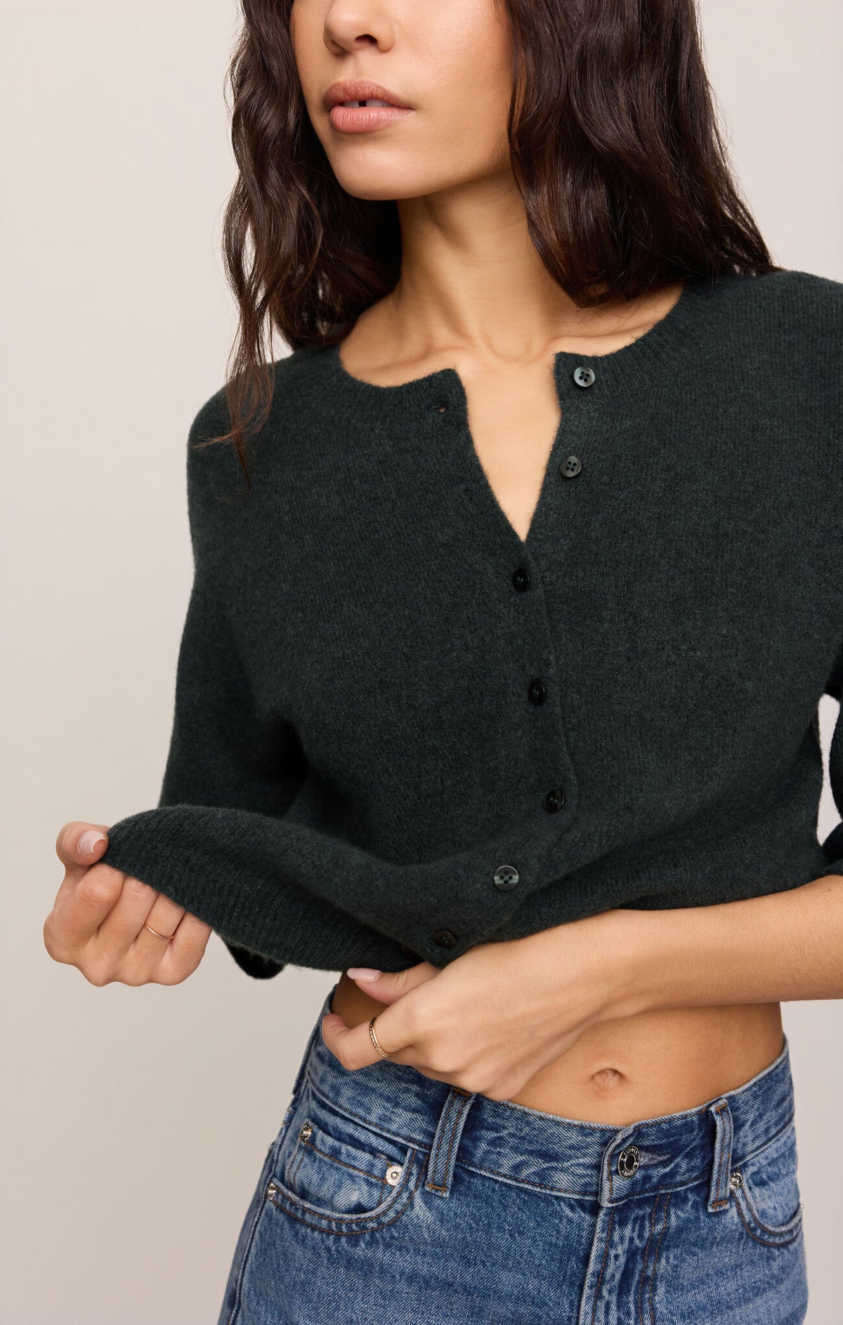 Valor Cardigan in Emerald Cove