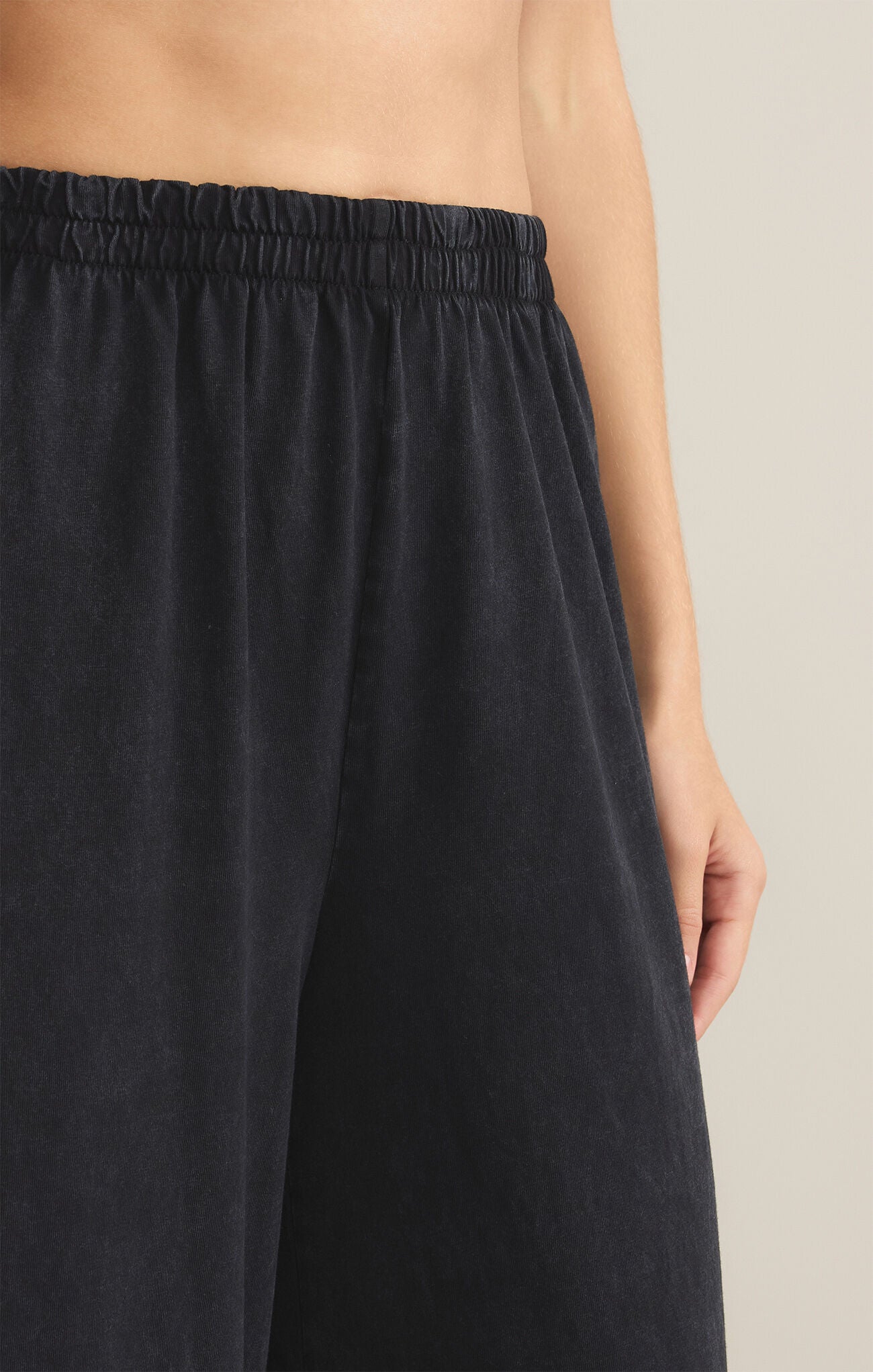 Scout Jersey Flare Pant, Black